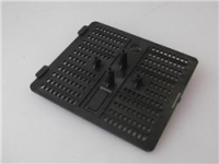 SPORTELLO LAMPADA NERO 130x118 mm