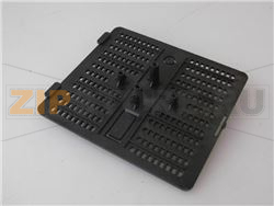 SPORTELLO LAMPADA NERO 130x118 mm 