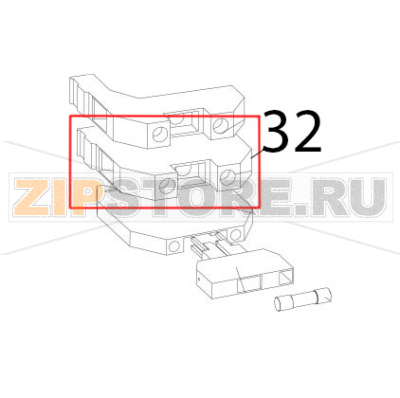 Morsetto DI terra 16 MMQ Zanolli Citizen PW 9+9/MC Morsetto DI terra 16 MMQ Zanolli Citizen PW 9+9/MCЗапчасть на деталировке под номером: 32