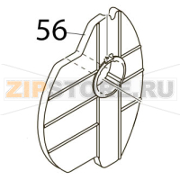 Supply holder L Toshiba TEC B-SX4T-GS10/20-QQ-US