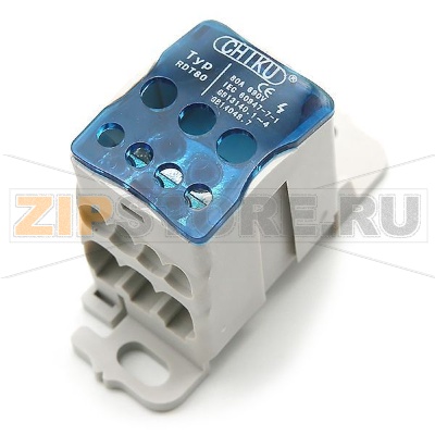 Блок распределительный, серый CHIKU RDT 80 