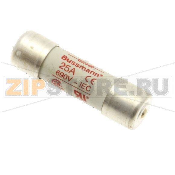 Предохранитель, 25 A, AC 700 В, 200 кА, 14x51 мм, aR, UL Eaton 25A 690V 14X51 INDICATED 14.3x50 