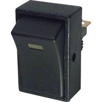 Переключатель автомобильный 12 В/DC, 20 А, 1 x выкл/вкл, желтый TRU Components TC-R13-207L-SQ
