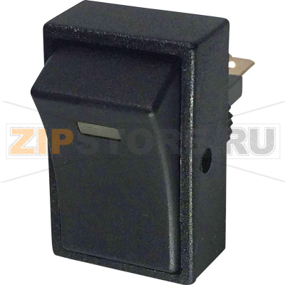 Переключатель автомобильный 12 В/DC, 20 А, 1 x выкл/вкл, желтый TRU Components TC-R13-207L-SQ 