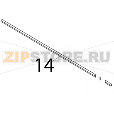 Guarnizione vetro porta thermic-60 GAM MD44 Guarnizione vetro porta thermic-60 GAM MD44Запчасть на деталировке под номером: 14