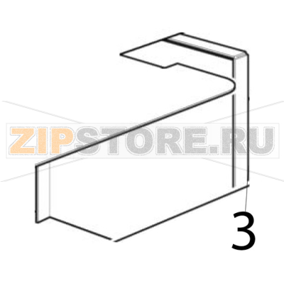 Panel, right side Scotsman MAR 78 SPLIT Panel, right side Scotsman MAR 78 SPLITЗапчасть на деталировке под номером: 3