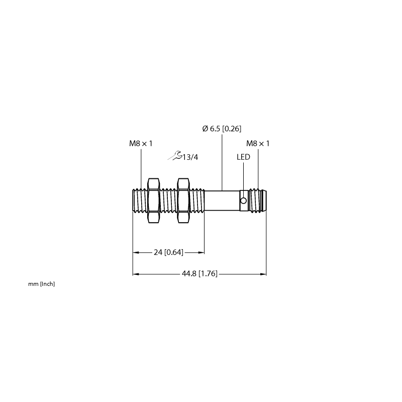 Датчик емкостный Turck BCT2-M08-IOL-V1131 