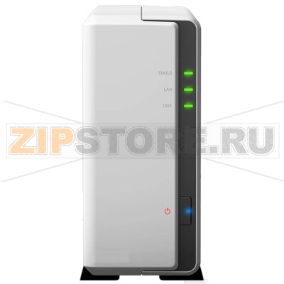 Хранилище сетевое 512 Мб, 1xRJ-45x1000 Мбит/с Synology DS120J 