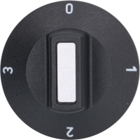 РУЧКА Ø 50 MM ПОЗ. 0-1-2-3 ЧЕРНАЯ