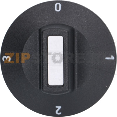 РУЧКА Ø 50 MM ПОЗ. 0-1-2-3 ЧЕРНАЯ 