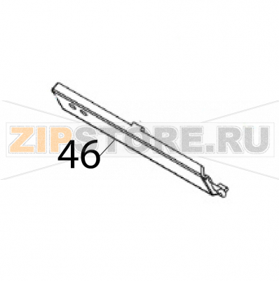 Gap U holder Sato CT408LX TT Gap U holder Sato CT408LX TTЗапчасть на деталировке под номером: 46Название запчасти на английском языке: Gap U holder Sato CT408LX TT.