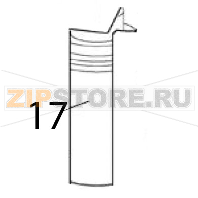 Ass. freezer Scotsman MF 46 WS Ass. freezer Scotsman MF 46 WSЗапчасть на деталировке под номером: 17