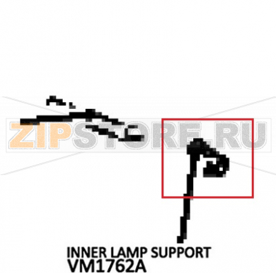 Inner lamp support Unox XV 893 Inner lamp support Unox XV 893Запчасть на деталировке под номером: 127Название запчасти на английском языке: Inner lamp support Unox XV 893