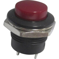 Кнопка 250 В/AC, 3 А, 1 x выкл/вкл, без фиксации, 1 шт TRU Components TC-R13-507A-05RT