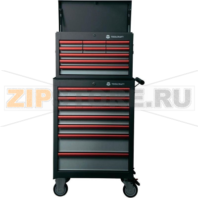 Тележка инструментальная с ящиками Toolcraft 888574 