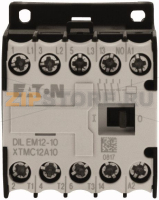 Миниконтактор 12А, 230В (AC), 1НO доп. контакт, AC-3, АС4 Eaton DILEM12-10(230V50HZ, 240V60HZ)