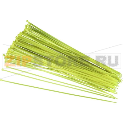 Стяжки кабельные 250 мм, желтые, 100 шт TRU Components 93038c415 