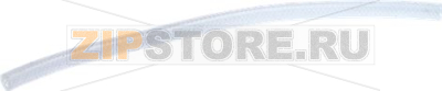 SILICONE TUBE RETINATED ø 8.2x4.2x210 mm 