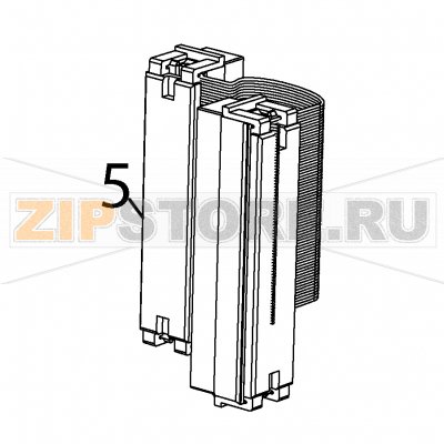 Single slot I/O bus cable Intermec PF4i compact industrial Single slot I/O bus cable Intermec PF4i compact industrialЗапчасть на деталировке под номером: 5Название запчасти на английском языке: Single slot I/O bus cable Intermec PF4i compact industrial.