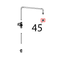 Dado M14, H=8, CH=22, inox Unox XBC 604P