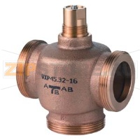 VXP45.15-2.5 - 3-ходовые седельные клапаны, внешняя резьба, PN16, DN20, kvs 2.5 Siemens VXP45.15-2.5