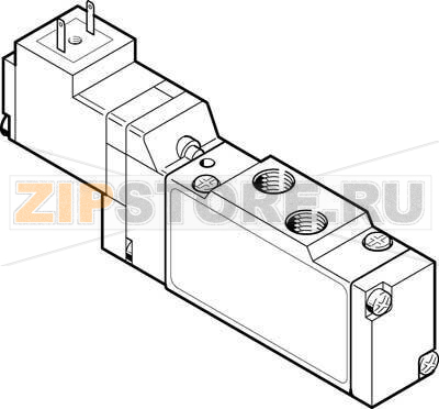 Распределитель с электроуправлением Festo MEH-5/2-1/8-P-B 