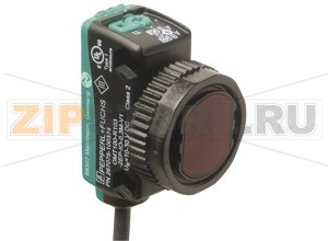 Переключающий датчик с измерительным ядром Triangulation sensor (SbR) OQT120-R103-2EP-IO-L Pepperl+Fuchs Описание оборудованияMeasuring sensor with multiple switch points, small design, background suppression and more adjustable operating modes, IO-Link interface 