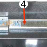 Head load close lever Zebra P310i