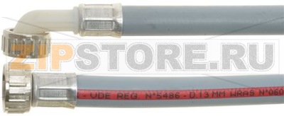ИЗОГНУТАЯ СЛИВНАЯ ТРУБА Ø 3/4&quot; 150 СМ 