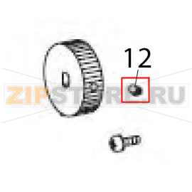 Set screw nylon patch M3x.5x6 Zebra S600 Set screw nylon patch M3x.5x6 Zebra S600Запчасть на деталировке под номером: 12
