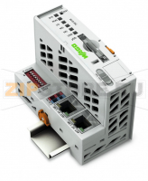 Контроллер PFC100; 2 x ETHERNET; ECO; светло-серые Wago 750-8100