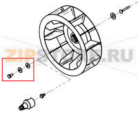 Set of fan fixing parts P3 CONVOTHERM OES 10.10  