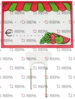 ЦЕННИК ДЛЯ ОВОЩЕЙ И ФРУКТОВ -30 ШТ.