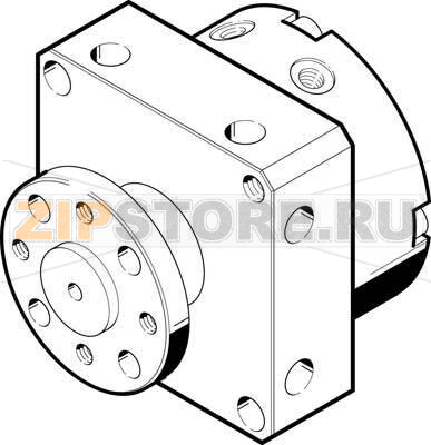 Привод неполноповоротный Festo DSM-8-90-P-FW 