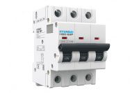 Выключатель автоматический модульный 40 А, 3 полюса, 10 кА Hyundai Electric HGD63P3PMDS0000C00040_C