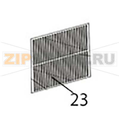Fan cover Hurakan HKN-IMF15 Fan cover Hurakan HKN-IMF15Запчасть на деталировке под номером: 23