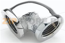 ELBOW, 3/8 NPT FEMALE X FEMALE, CHROME- 