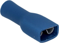 FASTON FEMMINA 6.3 ISOLATO BLU