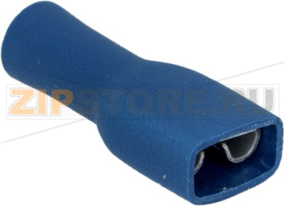 FASTON FEMMINA 6.3 ISOLATO BLU 