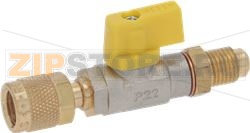 VANNE CPLT 1/4 SAE M/F JA 