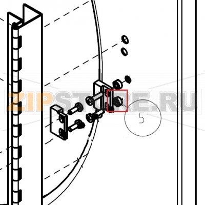 Distanziale in ottone Dint.4mm H.4mm Imesa ES 10              Distanziale in ottone Dint.4mm H.4mm Imesa ES 10Запчасть на сборочном чертеже под номером: 5Название запчасти на итальянском языке: Distanziale in ottone Dint.4mm H.4mm Imesa ES 10