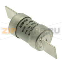 Предохранитель, 63 A, AC 415 В, 80 кА, BS88/F2, 21x68 мм, gM, BS Eaton 63M100 415V AC INDUSTRIAL