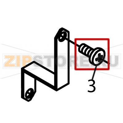 Curved screw BZ-3.5x90.5 Fagor FI-2700I Curved screw BZ-3.5x90.5 Fagor FI-2700IЗапчасть на деталировке под номером: 3Название запчасти Fagor на английском языке: Curved screw BZ-3.5x90.5 FI-2700I.