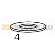Guarnizione dosat. E35/.risc. sup. Elettrobar Fast 30 E Guarnizione dosat. E35/.risc. sup. Elettrobar Fast 30 EЗапчасть на деталировке под номером: 4