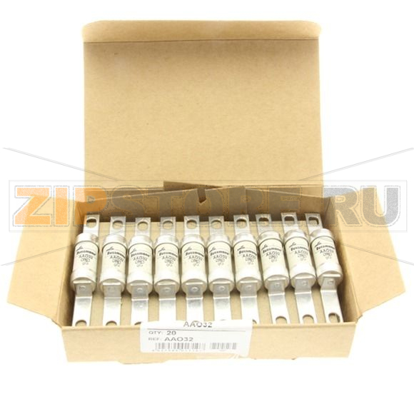 Предохранитель, 32 A, AC 550 В, 80 кА, BS88/A2, 14x85 мм, gL/gG, BS Eaton 32AMP 550V AC BS88 gG F 