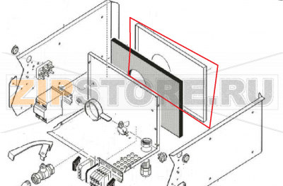 Ins. Panel covering Angelo Po 0G0FR3E  Ins. Panel covering Angelo Po 0G0FR3EЗапчасть на 