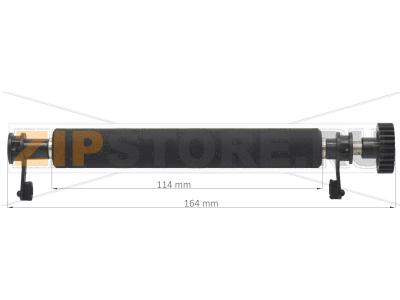 Platen roller assembly TSC ML340 Platen roller assembly TSC ML340Запчасть на деталировке под номером: 1