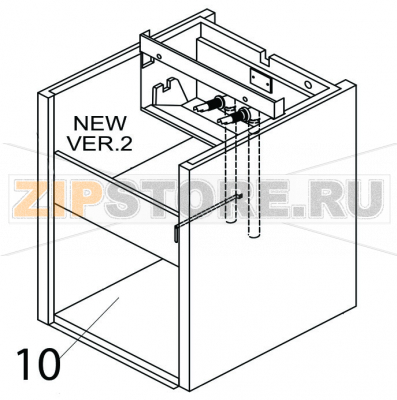 Base plate till s/n. 141256 Brema CB 316 Base plate till s/n. 141256 Brema CB 316Запчасть на деталировке под номером: 10Название запчасти Brema на английском языке: Base plate till s/n. 141256 CB 316.