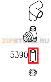 Prolunga Filettata Aristarco TR 1650                         Prolunga Filettata Aristarco TR 1650Запчасть на сборочном чертеже под номером: 5390Название запчасти Aristarco на итальянском языке: Prolunga Filettata Aristarco TR 1650