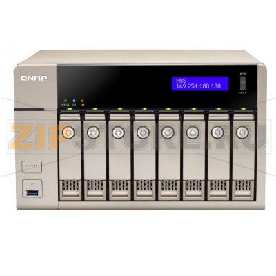Накопитель сетевой QNAP TVS-863-8G 